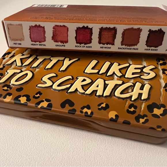 TOO FACED Kitty Likes to Scratch Eye Shadow Palette AND Urban Decay primer NEW - Picture 3 of 4